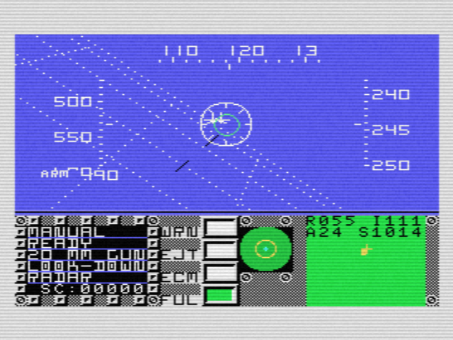 F16 Fighting Falcon screenshot 4 for MSX
